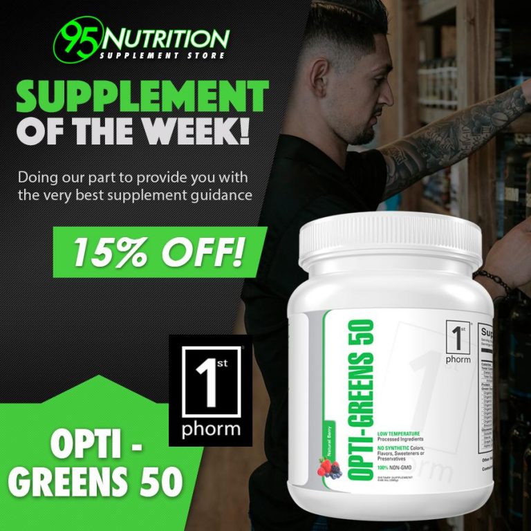 Supplement of the Week OptiGreens 50
